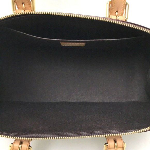 Authentic LOUIS VUITTON Monogram Vernis Tote Rosewood Avenue Shoulder Bag - Picture 8 of 9